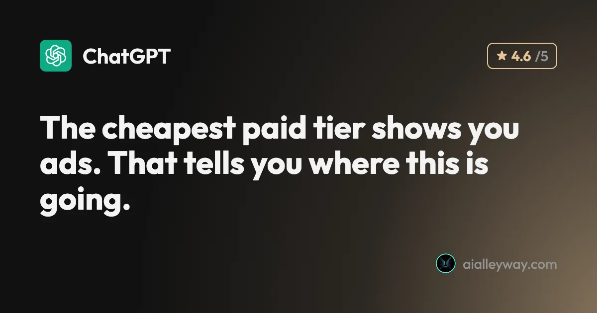 ChatGPT review: the free tier is the story, not the $20 one