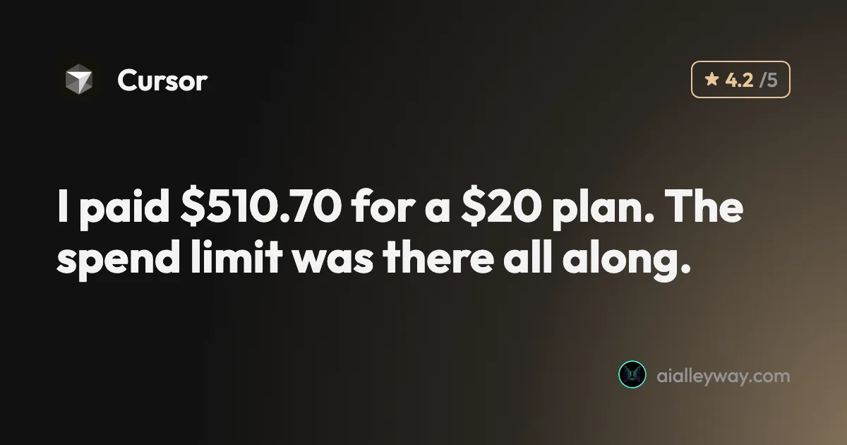 Cursor review: I paid for 11 months, then cancelled