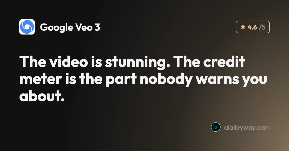 Google Veo 3 Review: Cinematic AI Video, Brutal Credit Math