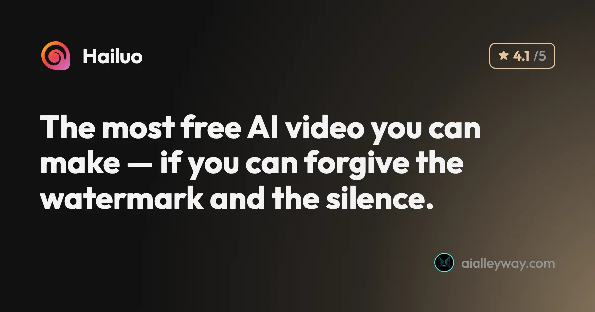 Review: Hailuo AI review: the most generous free trial in AI video