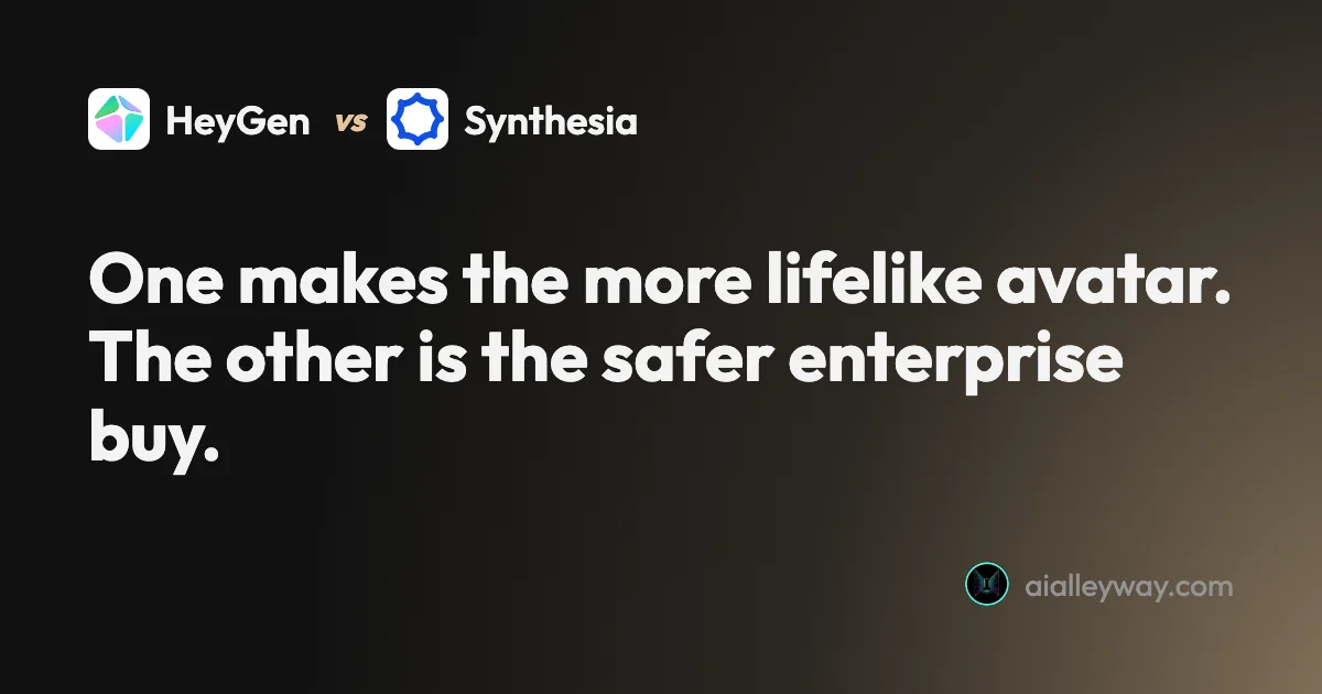 Comparison: HeyGen vs Synthesia: which AI avatar tool wins for you?