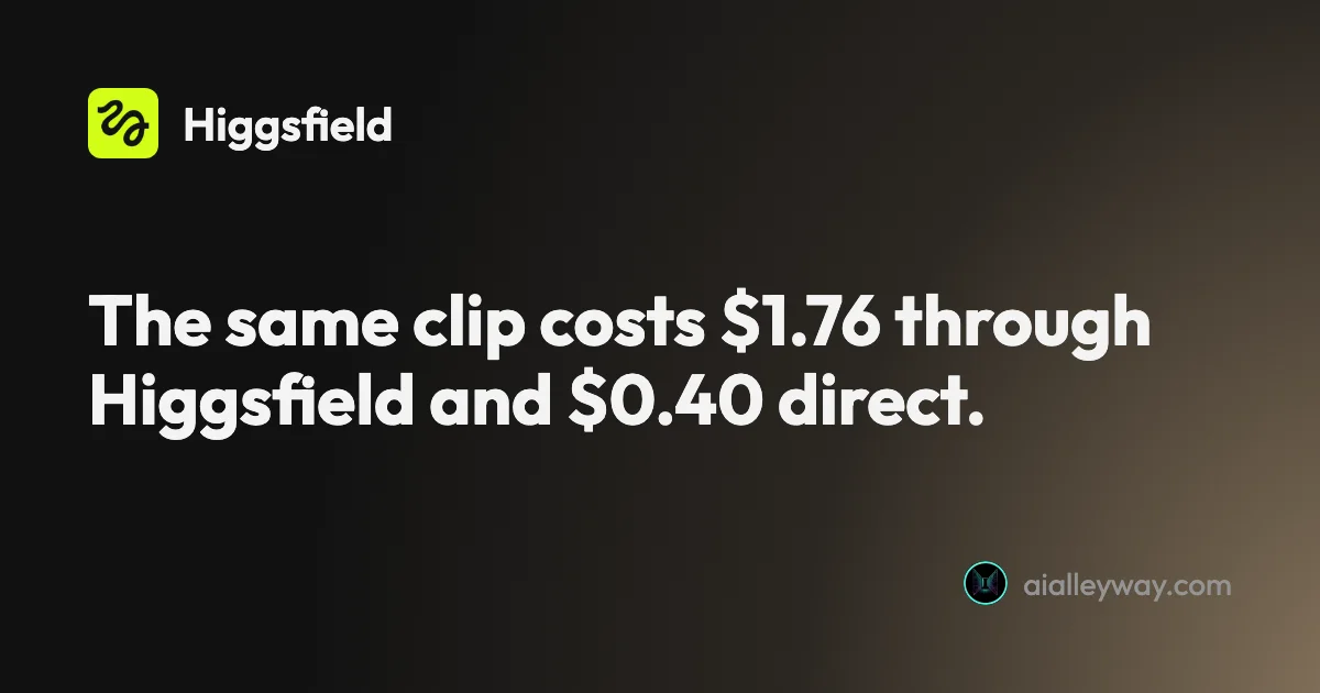 Roundup: Higgsfield alternatives: 7 picks, and the two real choices