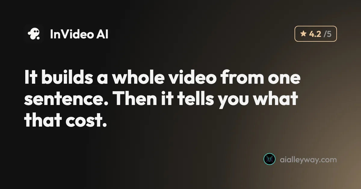 Review: InVideo AI review: the fastest prompt-to-video, at a price