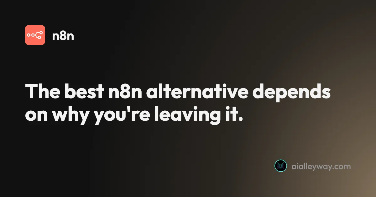 Roundup: Best n8n alternatives: who each one is actually for