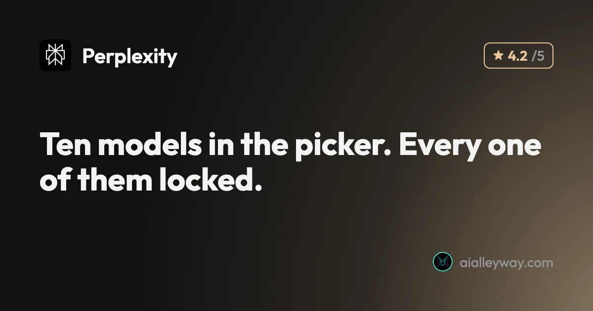Perplexity AI review: the free tier is a showroom