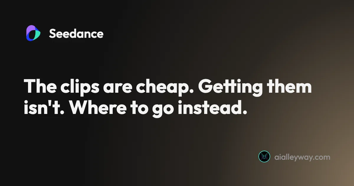 Roundup: The Best Seedance Alternatives, Tested Hands-On